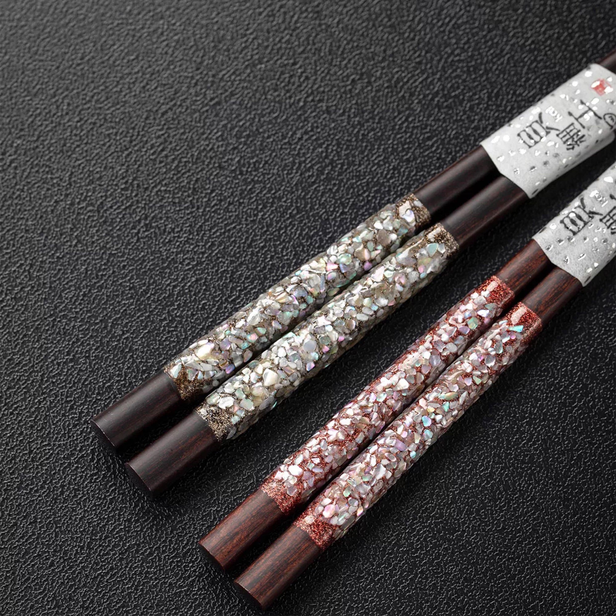 Lustrous Shell Inlay Chopsticks