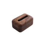 Walnut Luxe Tissue Box