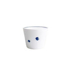 Indigo Petals Duo – 8-Piece Blue & White Porcelain Dinner Set for 2 People