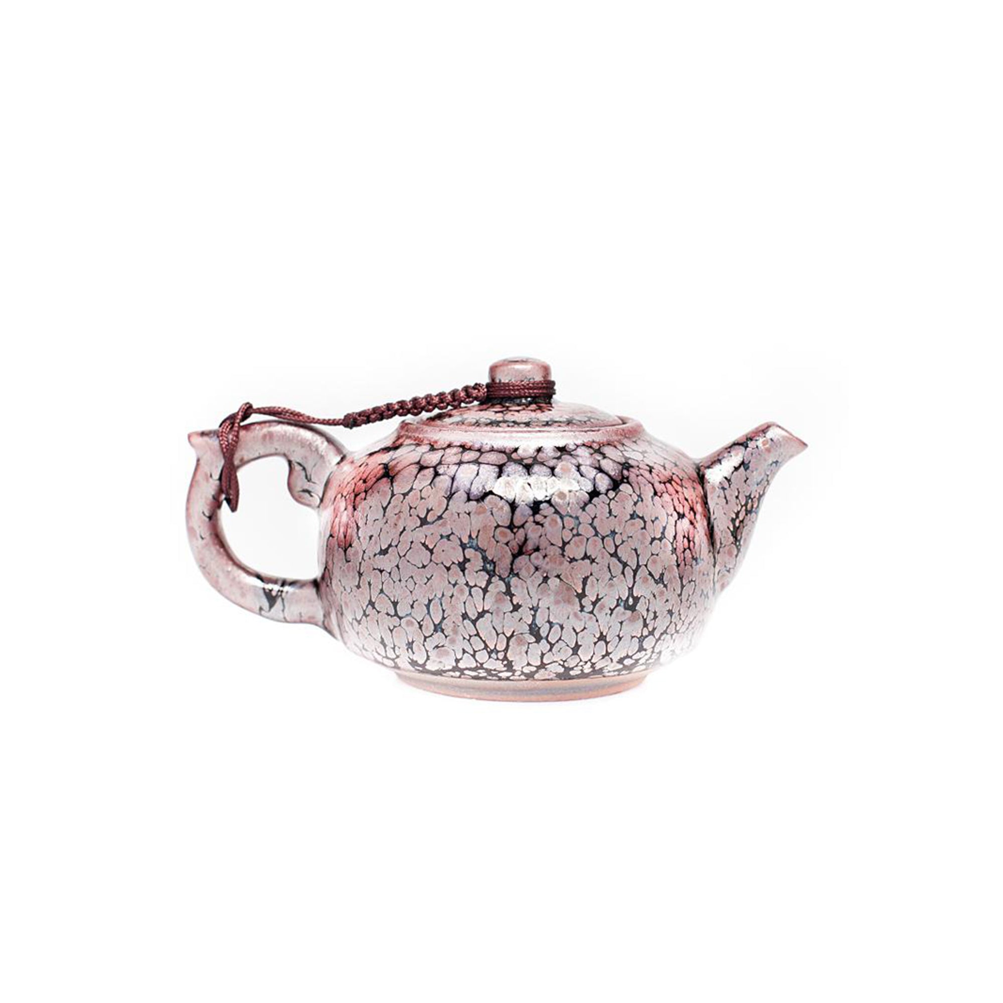 Tenmoku - Cherry Bloom Teapot