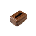 Walnut Luxe Tissue Box
