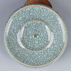 Crackle Celadon Cat/Dog Pet Bowl