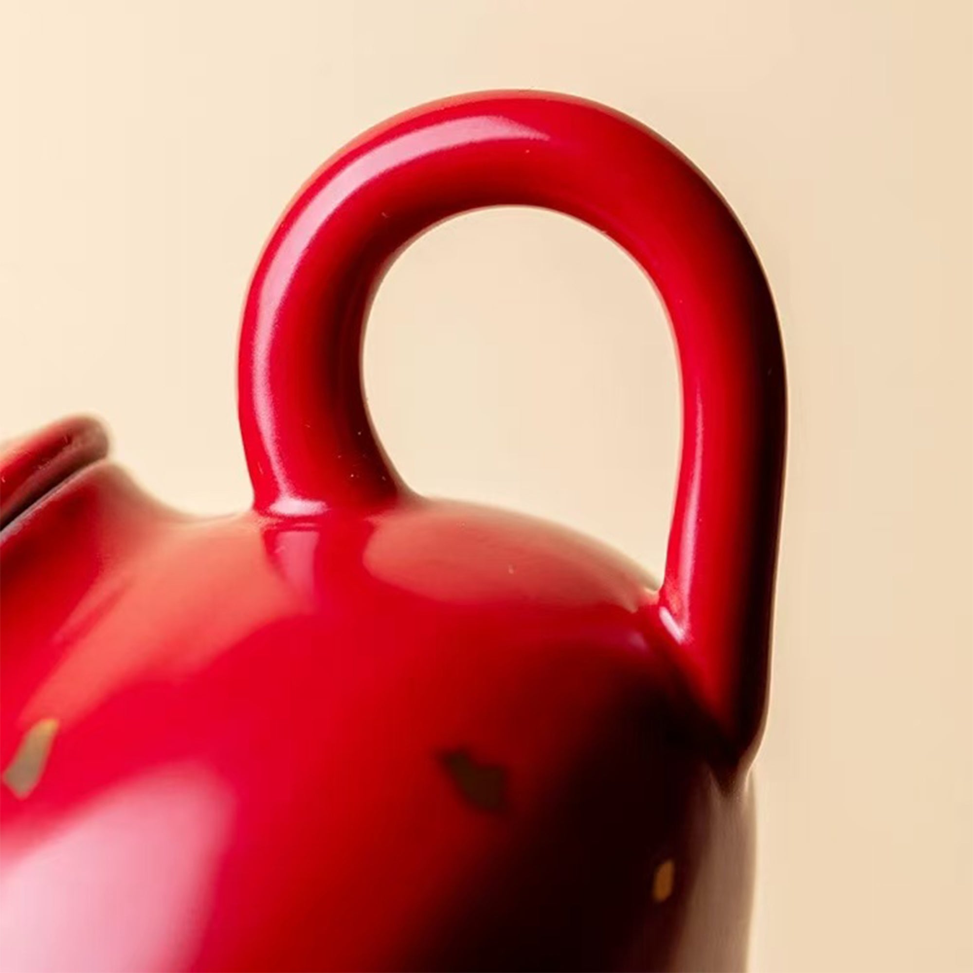Red Glow Teapot