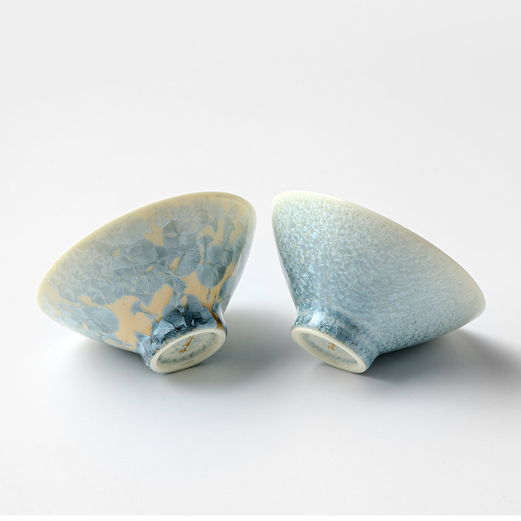 Glacier Bloom Crystal Teacup