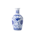 Vintage Blue & White Porcelain Wall Vase