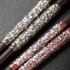 Lustrous Shell Inlay Chopsticks