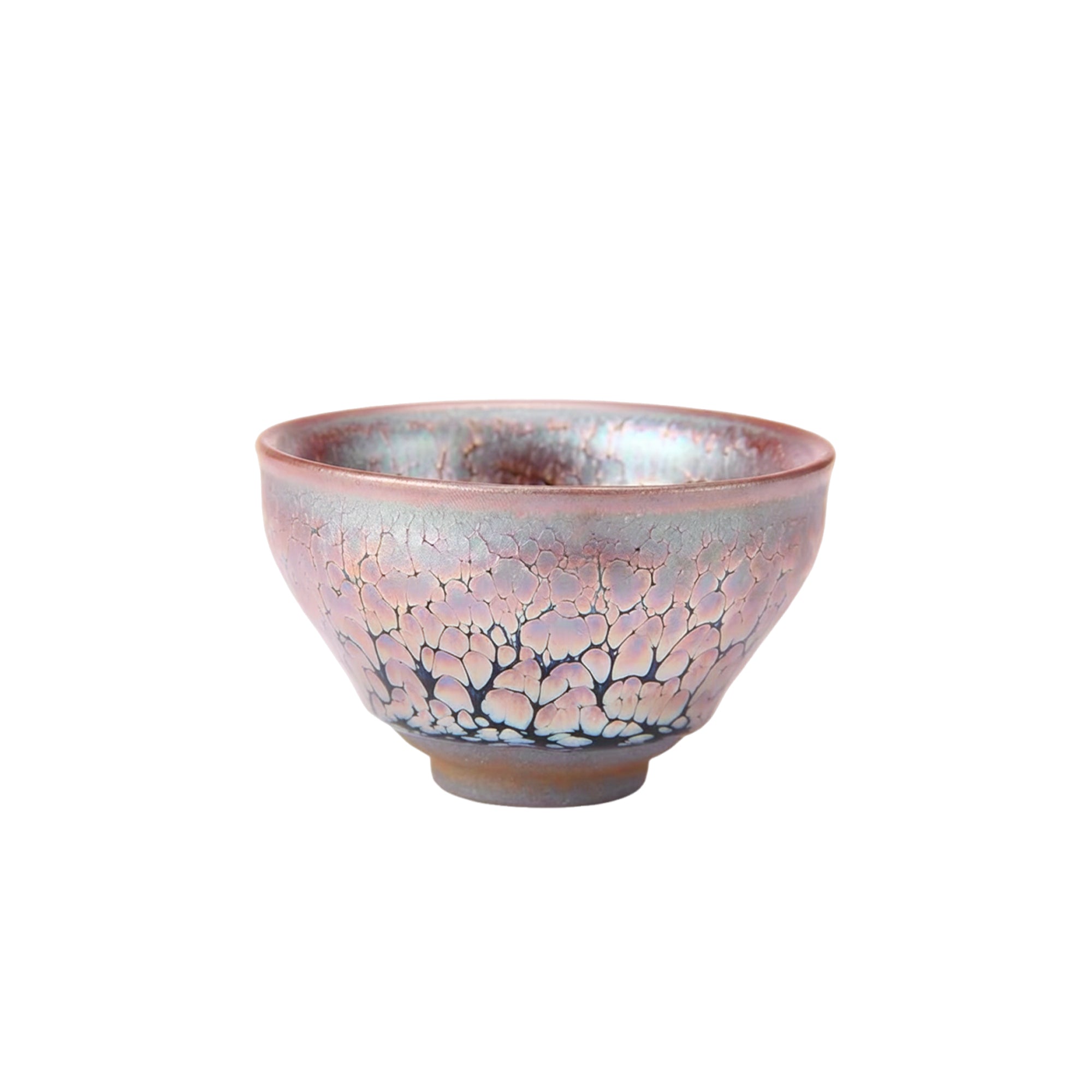 Tenmoku - Violet Flame & Molten Gold