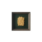 Asian-Inspired Golden Relief Framed Wall Art 215x215