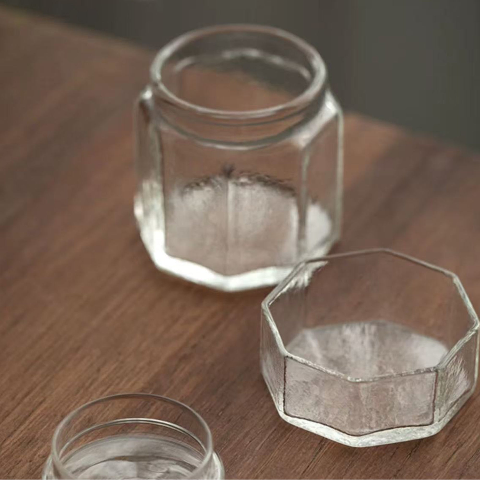 OctaMini Glass Tea Jar