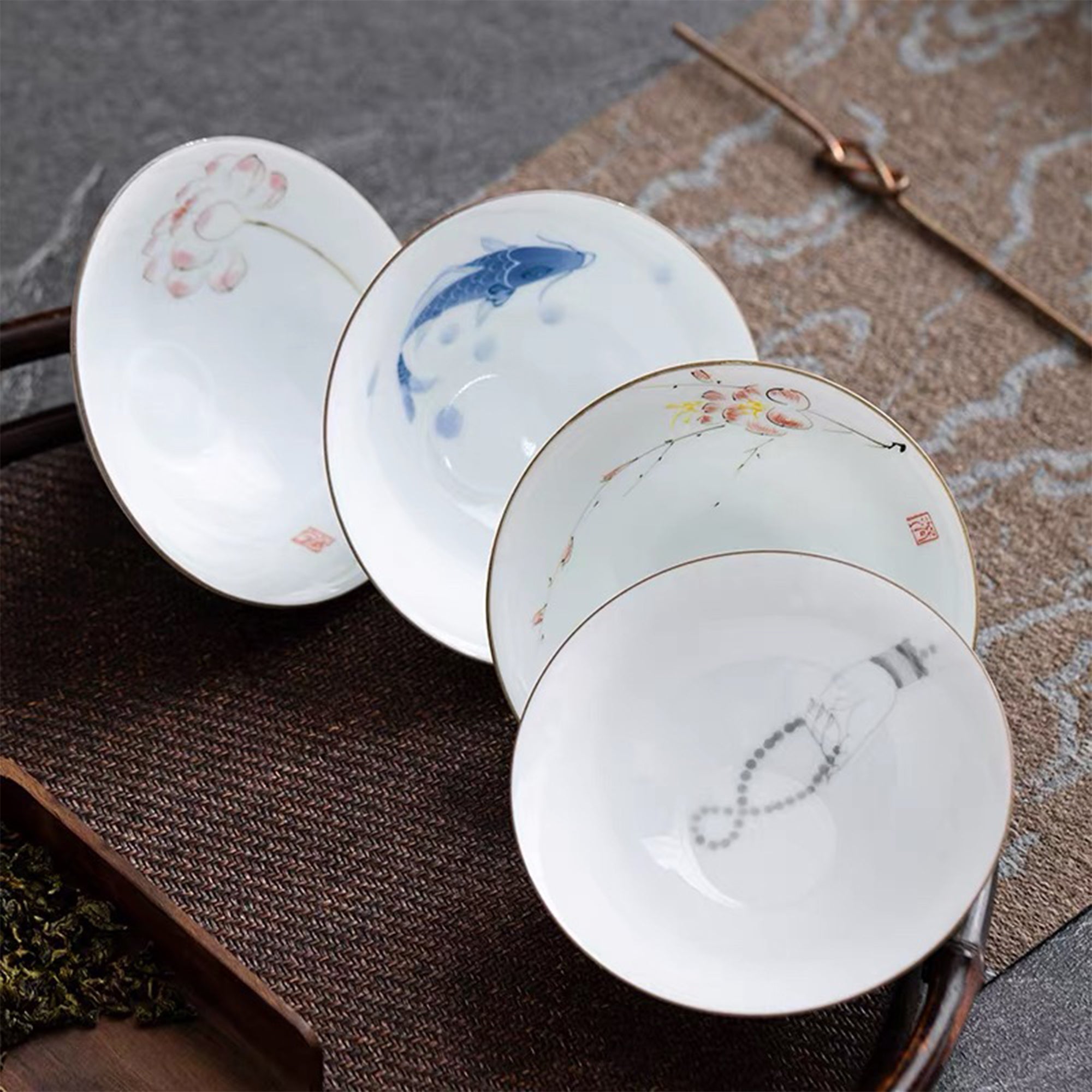 Celestial Harmony Tea Cups