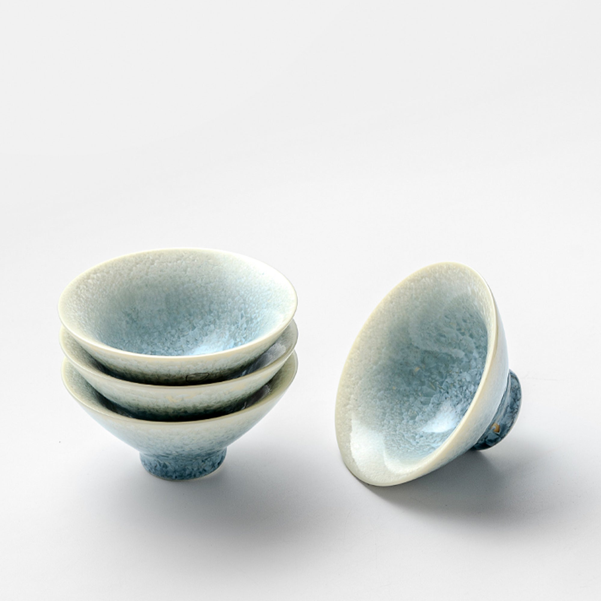 Glacier Bloom Crystal Teacup