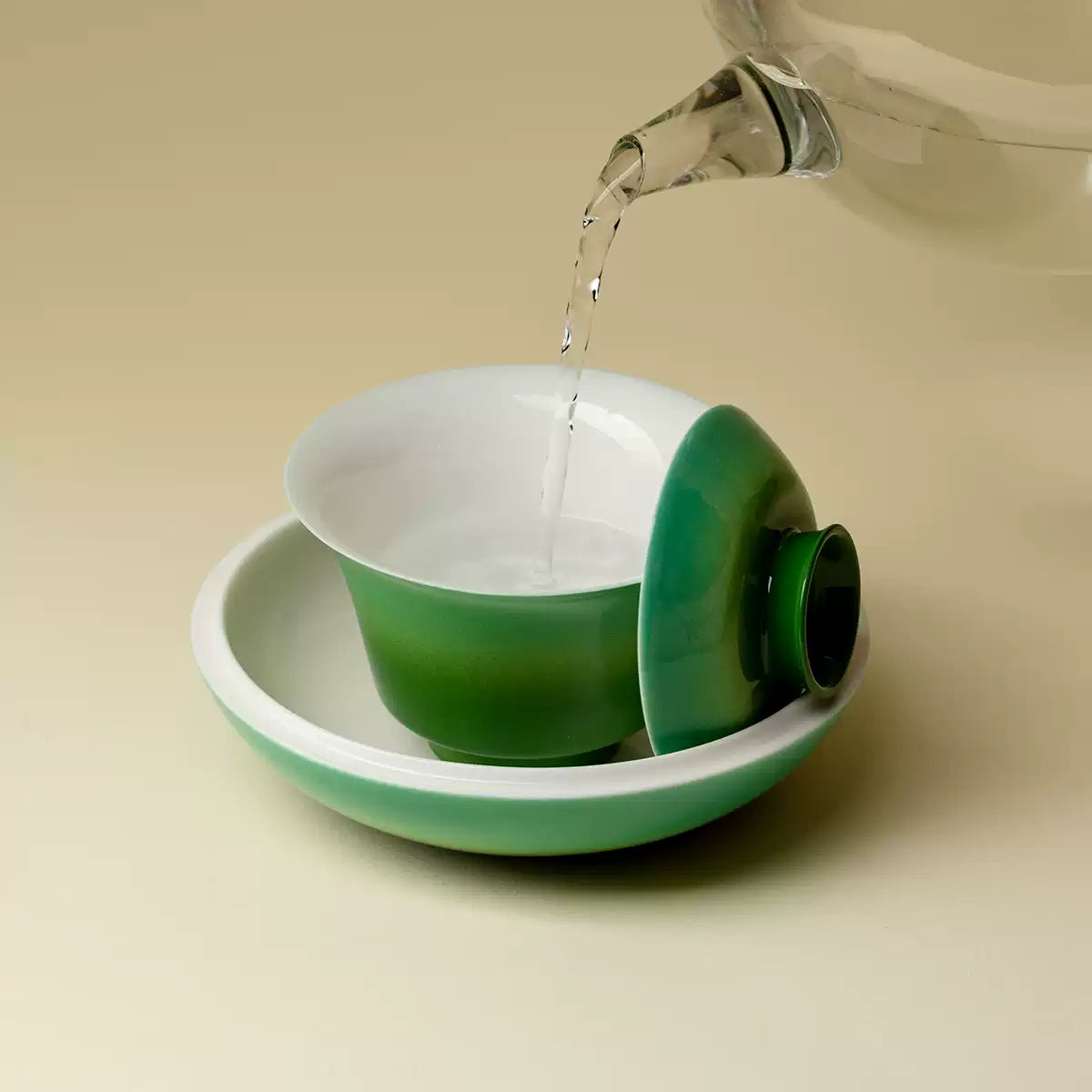 Emerald Haze Tea Cup