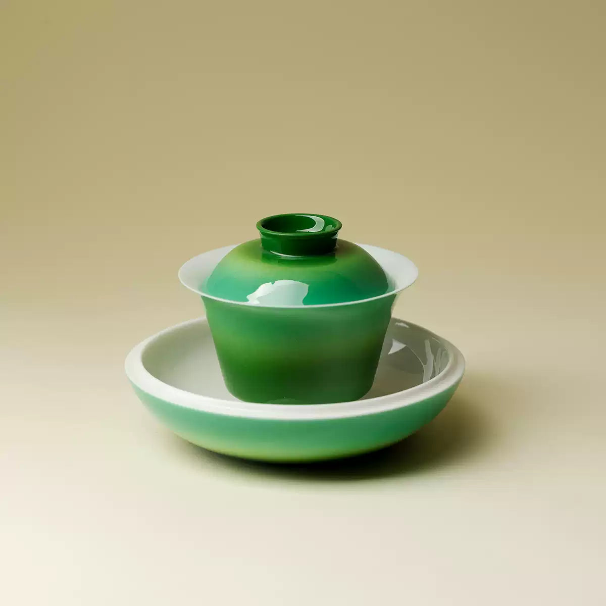 Emerald Haze Tea Cup