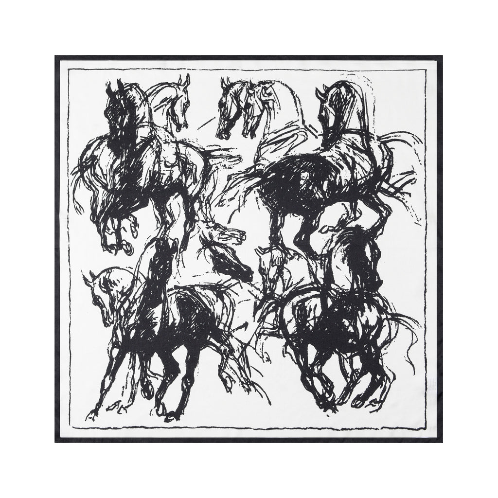 Equinox Equestrian Silk Scarf