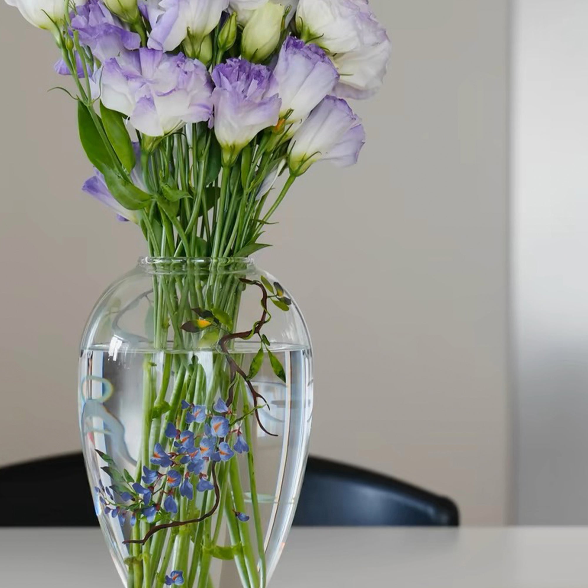 Lush Wisteria Bloom Vase