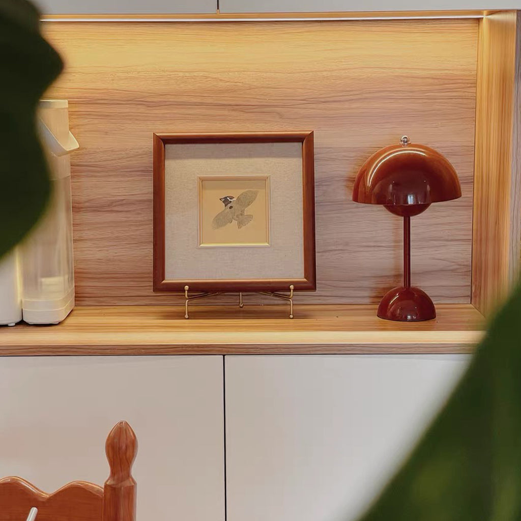 Golden Blessing Auspicious Bird Hand Painted Wall Art  270x270