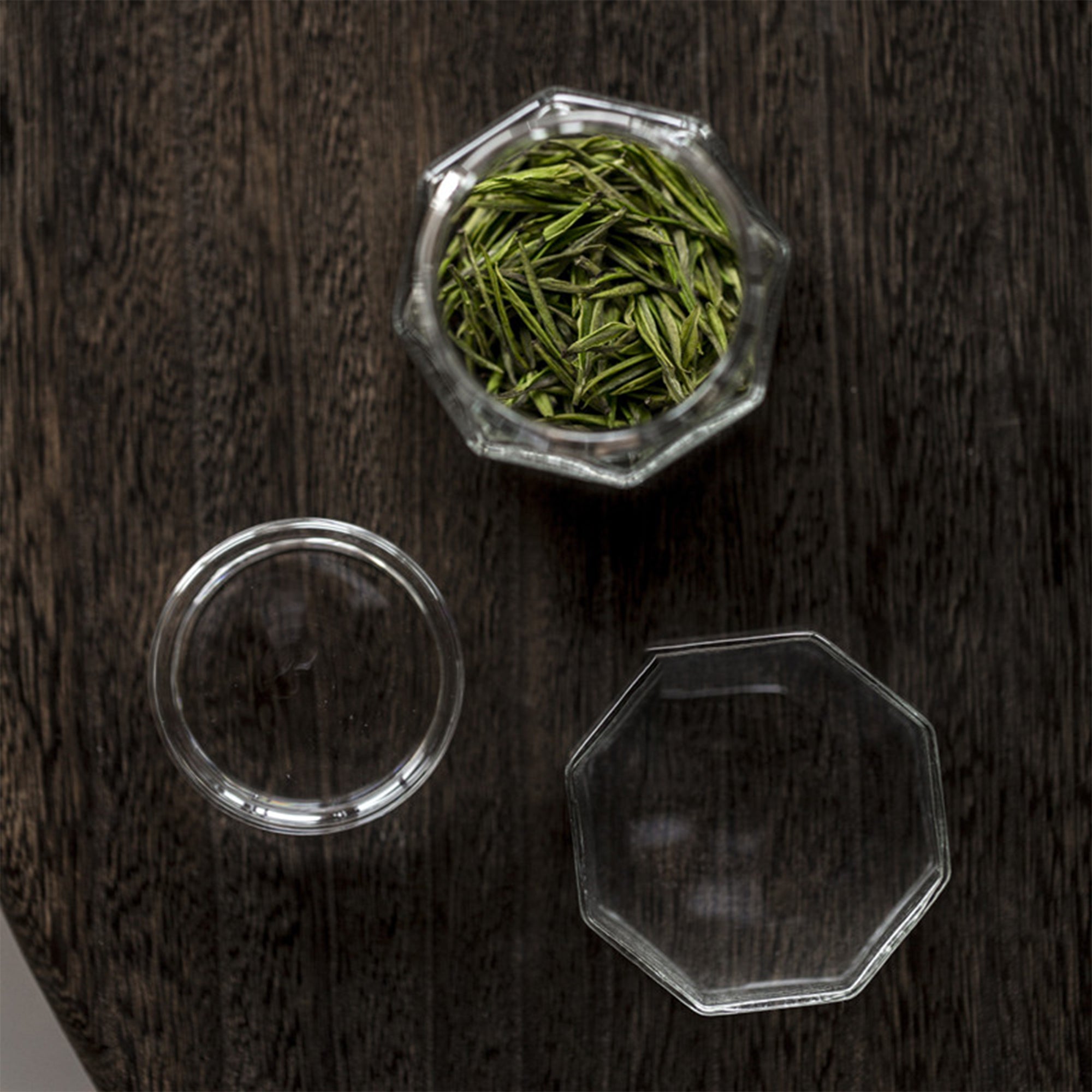 OctaMini Glass Tea Jar