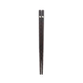 Noir Ginkgo Silver Leaf Ebony Chopsticks