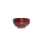 Tenmoku - Red Sparrow Feather Meditation Cup
