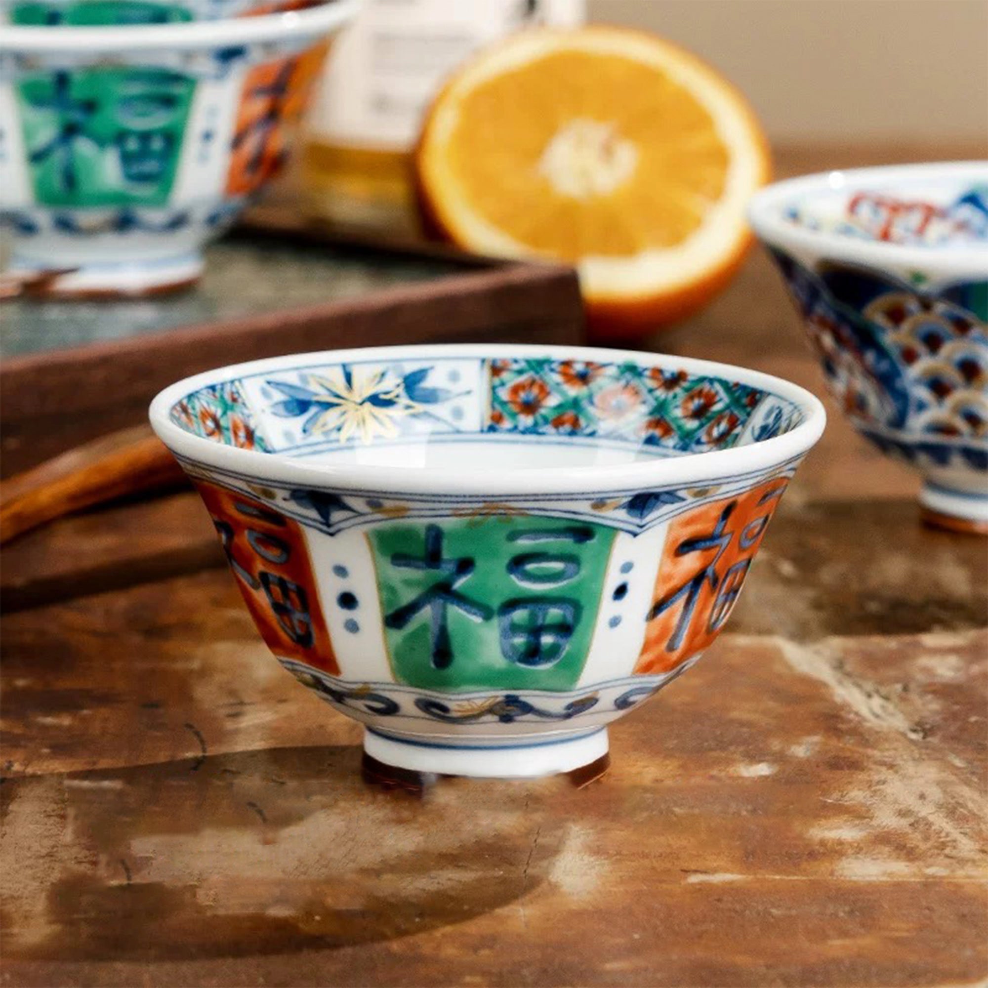 Colorful Porcelain Breeze Bowl