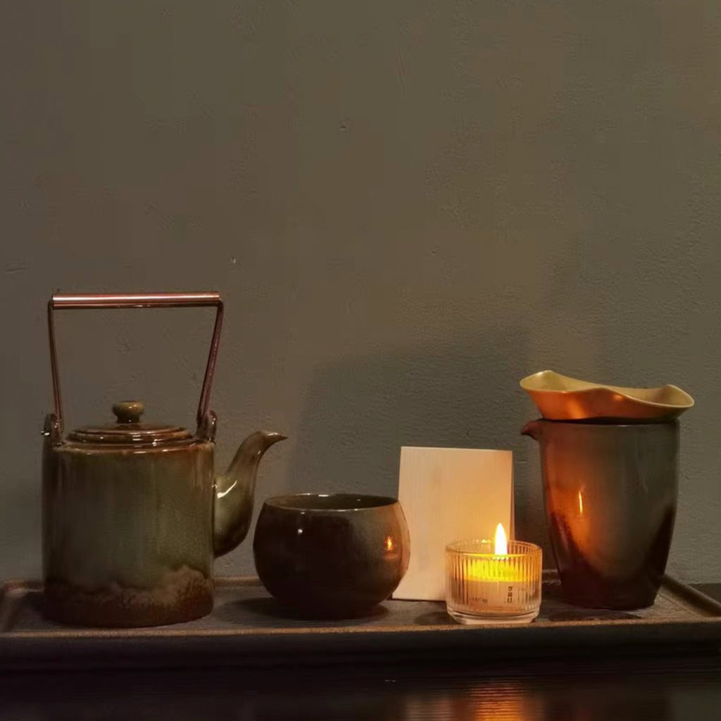 Stone Creek Ceramic Teapot