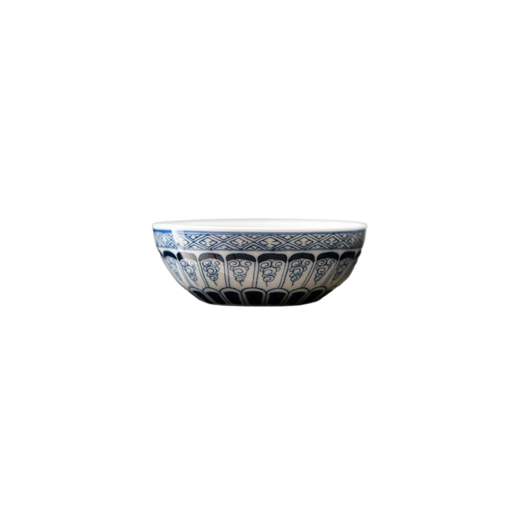 Hand-Painted Scrollwork Tea Cup