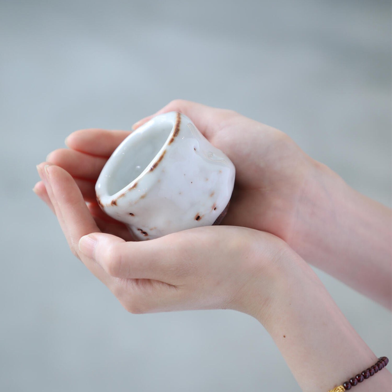 Yuanzhong, W. Unnamed Kiln｜Iron-Spotted Mizushino Freeform Texture