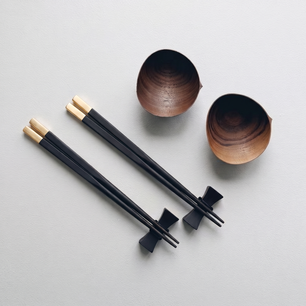 Minimalist Ebony Chopstick Gift Set