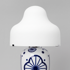 Cerunelle Azure Bloom Table Lamp