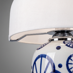 Cerunelle Azure Bloom Table Lamp