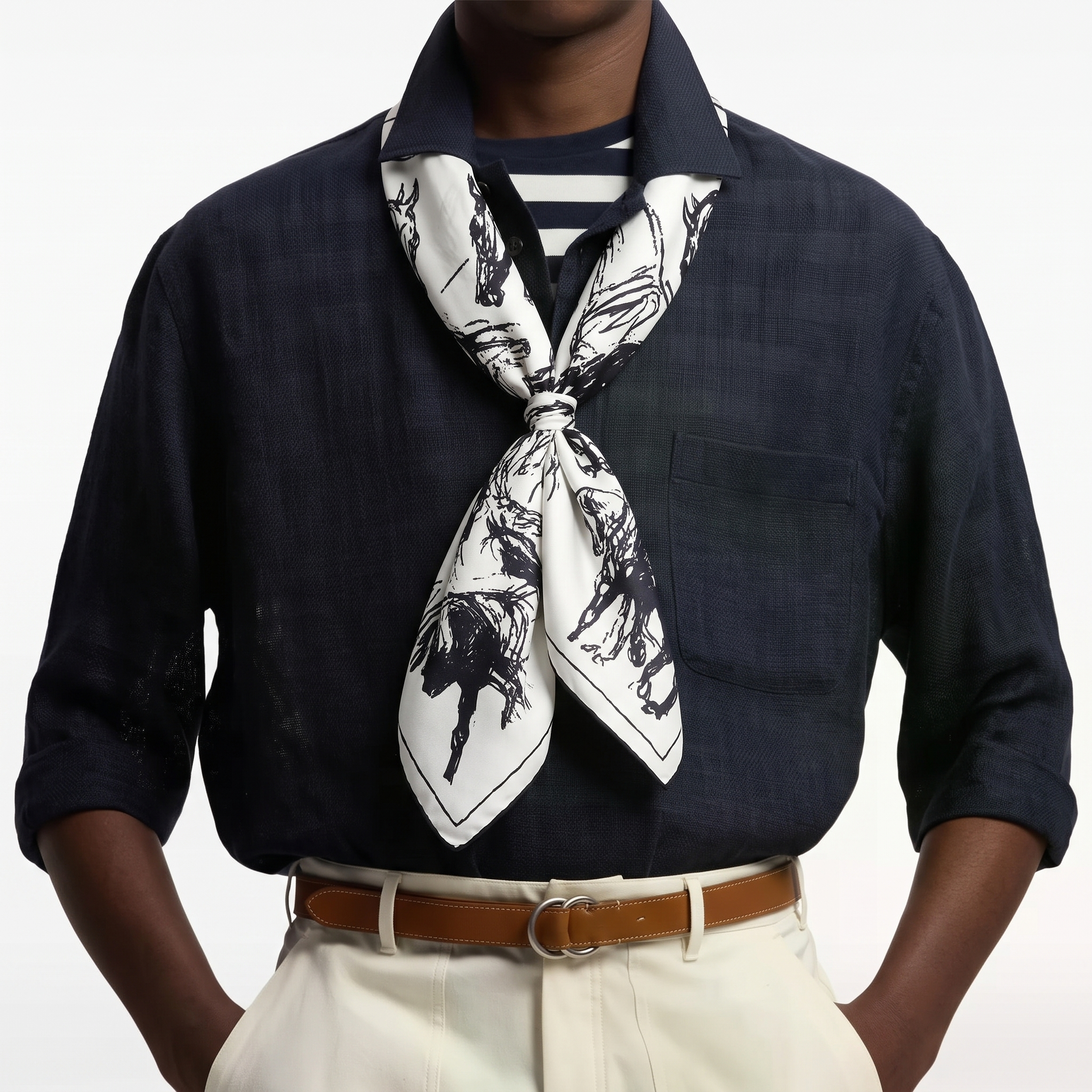 Equinox Equestrian Silk Scarf