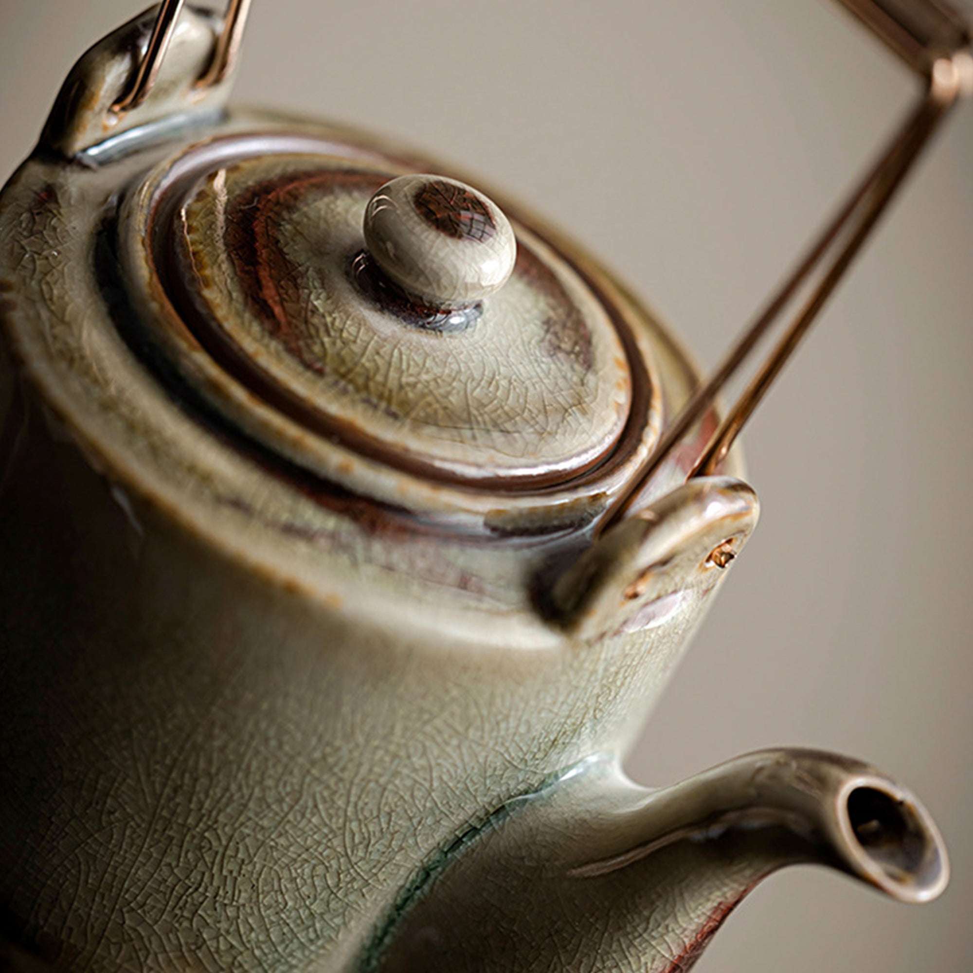 Stone Creek Ceramic Teapot