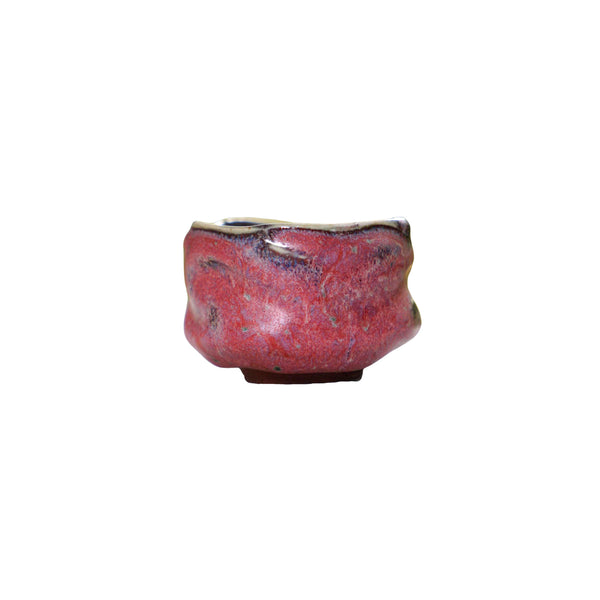 Yuanzhong, W. Unnamed Kiln｜Copper Red Glaze Freeform Small Cup