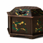 HexaMori Gilded Incense Burner Gift Set