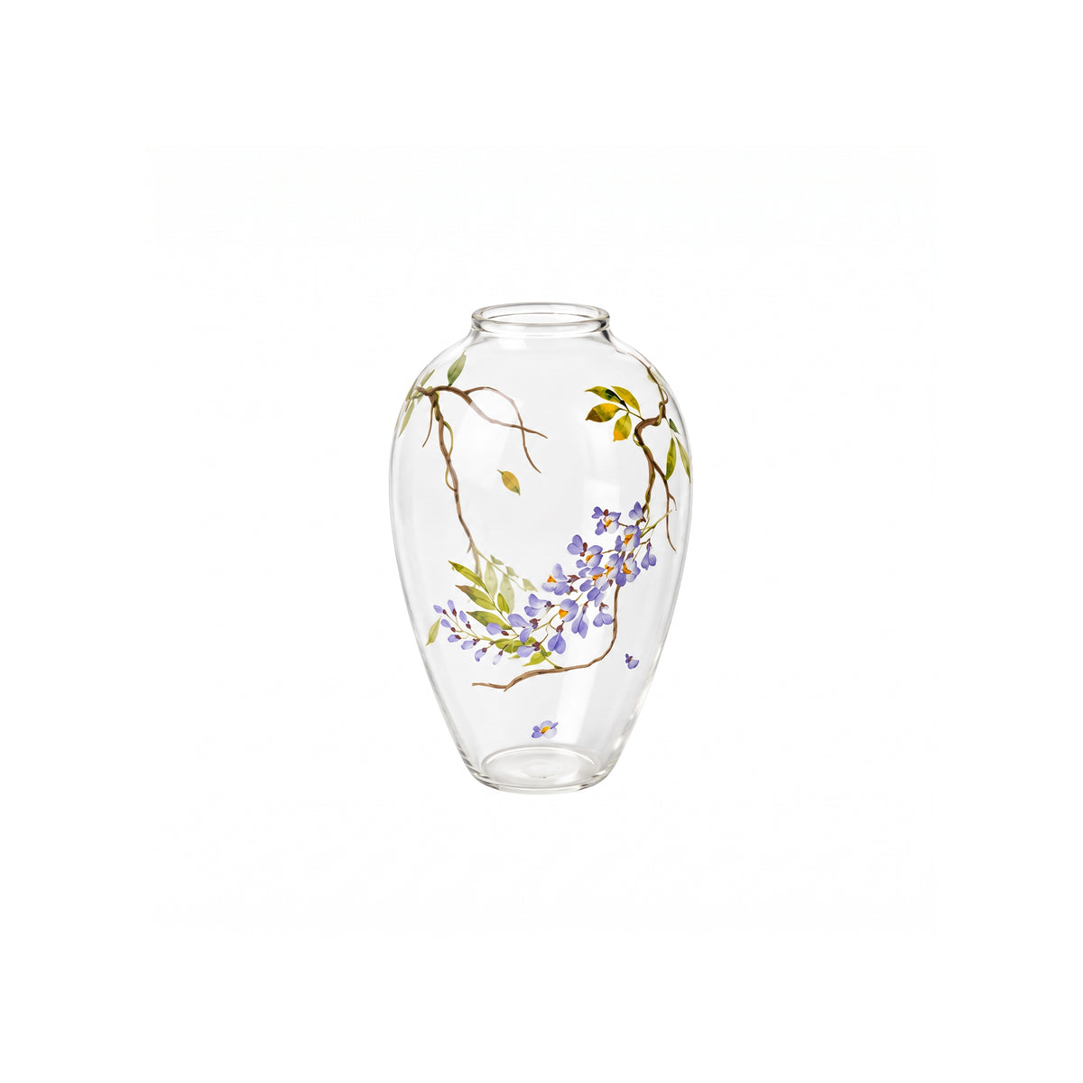 Lush Wisteria Bloom Vase