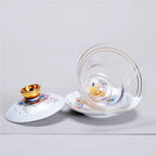 Chinese Tea Cup with Lid - Fong's Golden Traditional Gaiwan