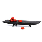 Charcoal Crest Tray