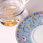 Chinese Tea Cup with Lid - Fong's Golden Traditional Gaiwan