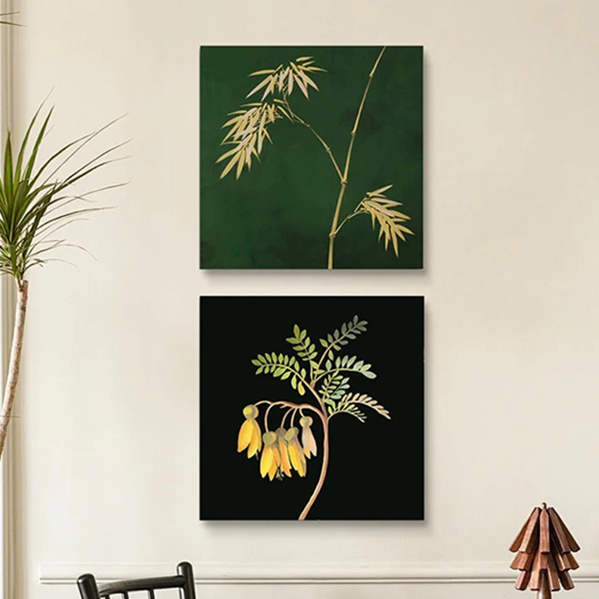 Spring Encounter with Bamboo Mural Wall Art 400x400