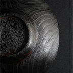 Taomujian Camphor Lacquered Large Tea Tray - Saturn - Handcrafted, Only One Limited