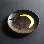 Taomujian Camphor Lacquered Large Tea Tray - Moon - Handcrafted, Only One Limited