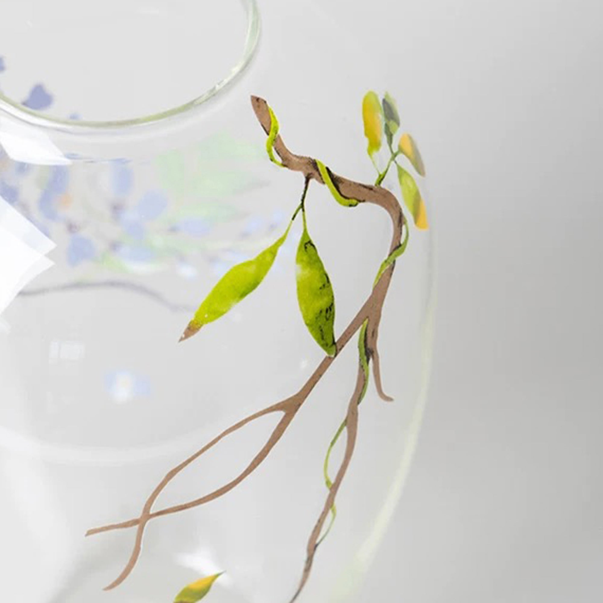 Lush Wisteria Bloom Vase