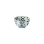 Blue-Painted Pastoral Blue and White Porcelain Bowl