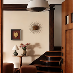 Asian-Inspired Golden Relief Framed Wall Art 215x215