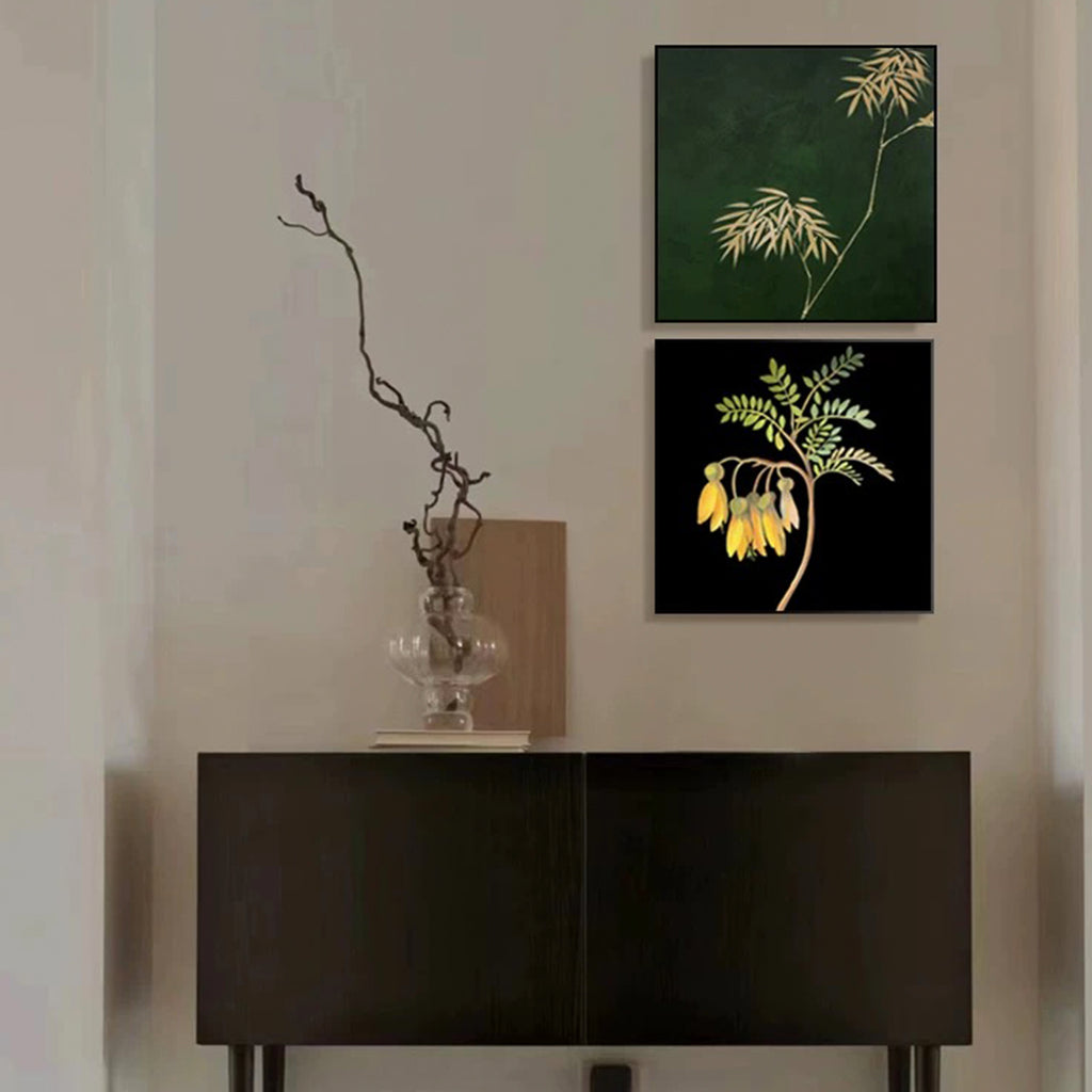 Spring Encounter with Bamboo Mural Wall Art 400x400