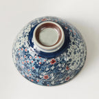 Hand-Painted Antique-Style Maple Bowl