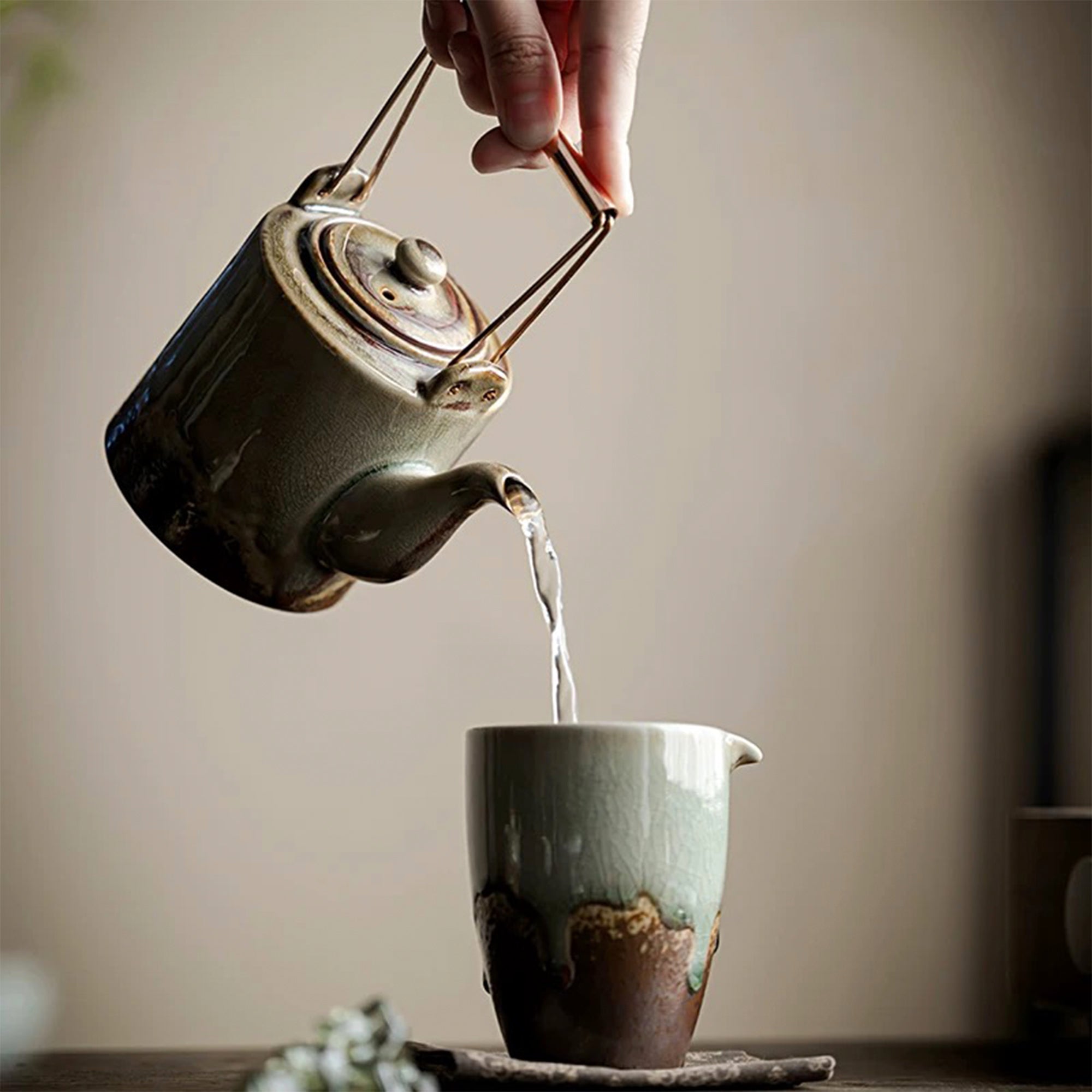 Stone Creek Ceramic Teapot