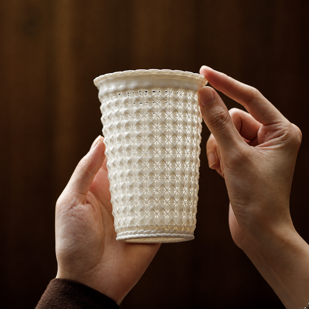 Nivelle Handwoven Ceramic Tumbler Set of 2