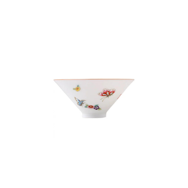 Hand-Painted Thin-Walled Pure White Porcelain Tea Cup