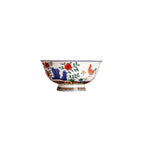 Hand-Painted Antique-Style Golden Harvest Ceramic Bowl